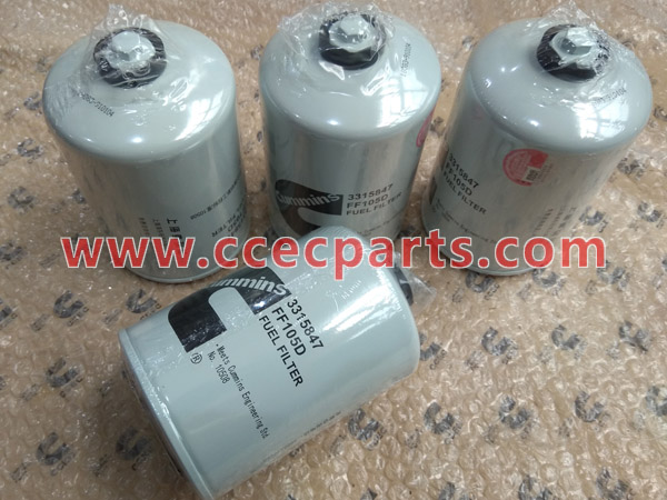 CCEC 3315847 FF105D filtro de combustible
