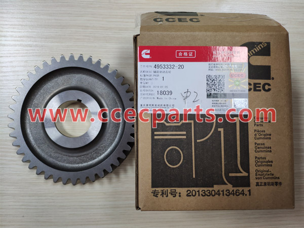 cceco 4953332 K38 K50 Pompe à essence Drive Gear